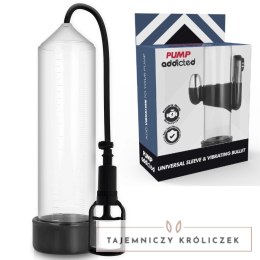 Pump Addicted RX7 przezroczysty system prożniowy z wibracją ABS+Silikon PUMP ADDICTED