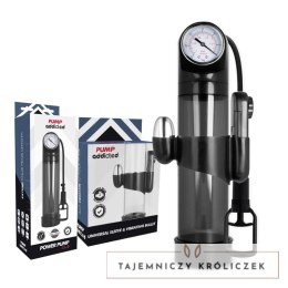 Pump Addicted RX9 Czarny - pompa prożniowa z kalibracją i wibracją PUMP ADDICTED