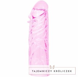 Baile Silikonowa Osłona Powiększająca 13 cm Rożowa Teksturowana BAILE