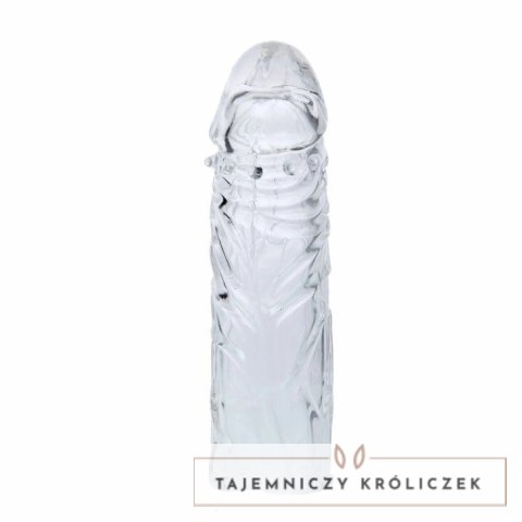 Baile Silikonowa Osłona Powiększająca 13 cm Rożowa Teksturowana BAILE