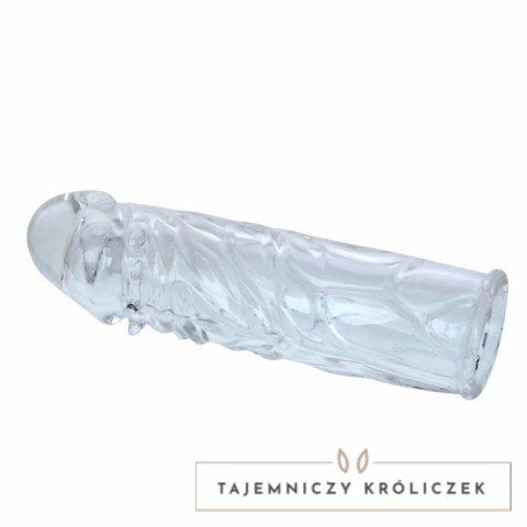 Baile Silikonowa Osłona Powiększająca 13 cm Rożowa Teksturowana BAILE