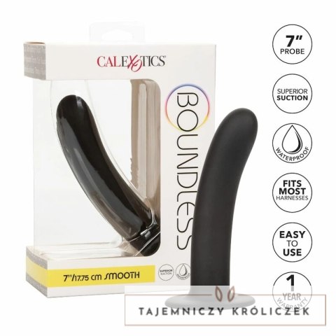 CalExotics Boundless Sonda Silikonowa 17,8 cm z Podstawą Przyssawką CALEXOTICS
