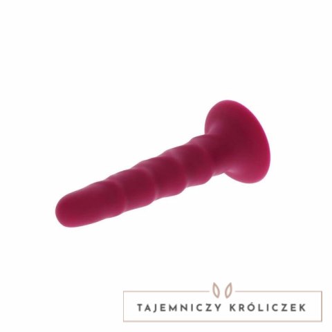 Get Real Dong 12 cm czerwony - model z przyssawką i silikonem premium GET REAL