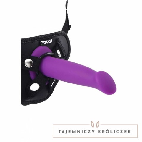 Get Real Goodhead model 12 cm fioletowy z przyssawką silikonowy GET REAL
