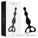 Intense Danti Czarny stymulator analny silikonowy 17,5 cm INTENSE