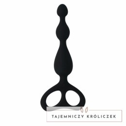 Intense Danti Czarny stymulator analny silikonowy 17,5 cm INTENSE