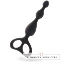 Intense Danti Czarny stymulator analny silikonowy 17,5 cm INTENSE