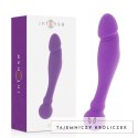 Intense Double Silicone Model Liliowy 18 cm - Elastyczny dwustronny system INTENSE