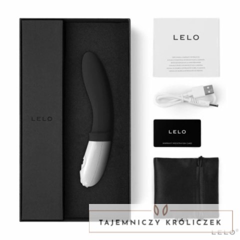 LELO Billy 2 czarny - zaawansowany masażer do stref intymnych, 8 trybow LELO