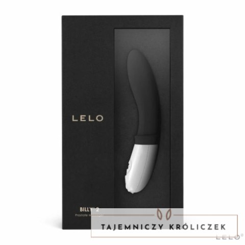 LELO Billy 2 czarny - zaawansowany masażer do stref intymnych, 8 trybow LELO
