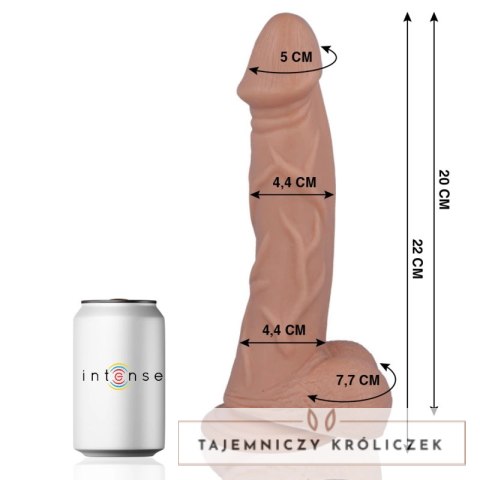 MR INTENSE Model 26 Realistyczny 22 cm Elastyczny z Przyssawką MR. INTENSE