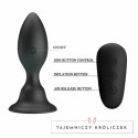 MR PLAY Model 12 Trybow Wibracji Czarny Pilot Silikonowy System MR PLAY