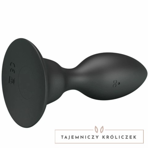 MR PLAY Model 12 Trybow Wibracji Czarny Pilot Silikonowy System MR PLAY