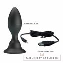 MR PLAY Model 12 Trybow Wibracji Czarny Pilot Silikonowy System MR PLAY