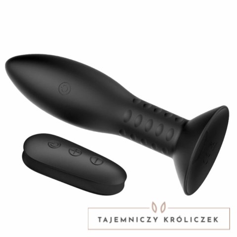 MR PLAY Model Obrotowy Czarny - Zdalnie Sterowany Korek Silikonowy 13 cm MR PLAY