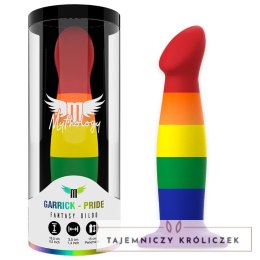 MYTHOLOGY Garrick Pride M - Kolorowa maszyna intymna, silikon, 16,5 cm MYTHOLOGY FANTASY