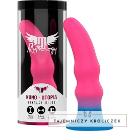 MYTHOLOGY KUNO UTOPIA S - Model anatomiczny z wytrzymałej silikonu, kolor neonowy, 13 cm MYTHOLOGY FANTASY