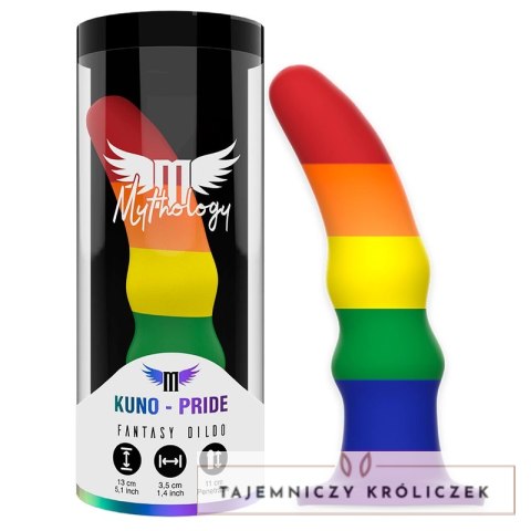 MYTHOLOGY Kuno Pride S - Model silikonowy z przyssawką, 13 cm MYTHOLOGY FANTASY