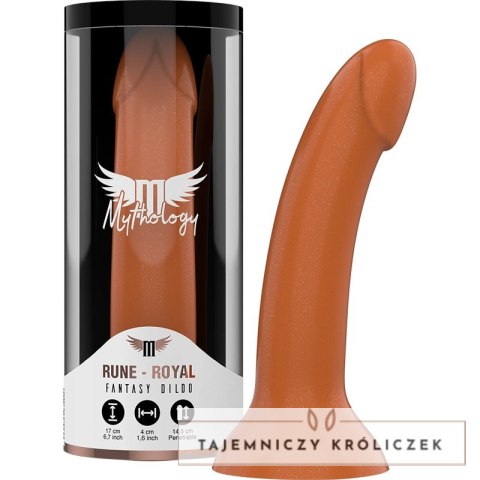 MYTHOLOGY Rune Royal model M silikonowy złoty anatomiczny 17cm MYTHOLOGY FANTASY