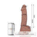 Mr Intense Model 16 - anatomiczny model z przyssawką 19,6 cm, naturalny MR. INTENSE