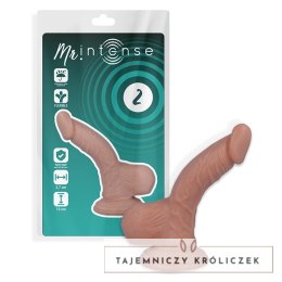Mr Intense Model 2 anatomiczny 16 cm elastyczny z przyssawką beżowy MR. INTENSE