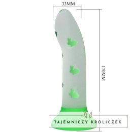 Pretty Love Glow Stick Zielony silikonowy model świecący 17,5 cm PRETTY LOVE