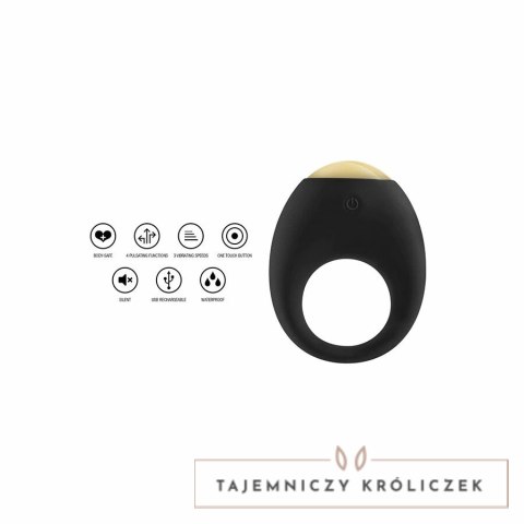 TOYJOY Eclipse Light pierścień wibrujący LED silikonowy uniwersalny TOYJOY