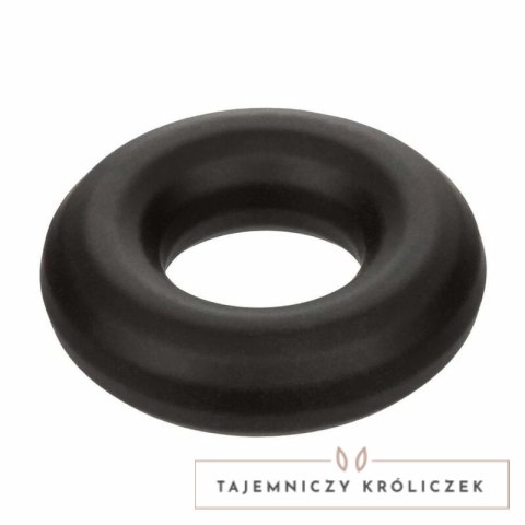 CalExotics Alpha Prolong Medium Ring czarny silikonowy pierścień 2 cm CALEXOTICS