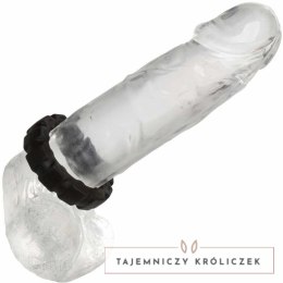 CalExotics Alpha Prolong Ring silikonowy czarny 2,5 cm wodoodporny CALEXOTICS