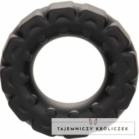 CalExotics Alpha Prolong Ring silikonowy czarny 2,5 cm wodoodporny CALEXOTICS