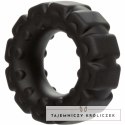 CalExotics Alpha Prolong Ring silikonowy czarny 2,5 cm wodoodporny CALEXOTICS