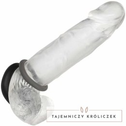 CalExotics Alpha Prolong zestaw 2 elastycznych pierścieni silikonowych szary CALEXOTICS