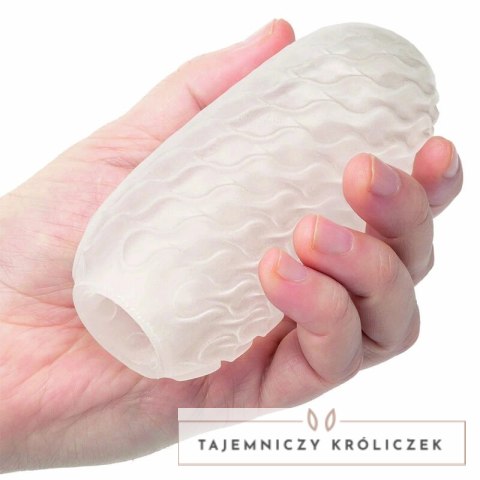 CalExotics Boundless Squishy Ball żołta - dwustronna, elastyczna kulka 11,5 cm CALEXOTICS