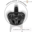 INTENSE Mabel Pierścień Wibracyjny 10 Trybow Stymulator Czarny USB INTENSE