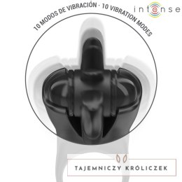 INTENSE Mabel Pierścień Wibracyjny 10 Trybow Stymulator Czarny USB INTENSE
