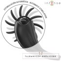INTENSE Mabel Pierścień Wibracyjny 10 Trybow Stymulator Czarny USB INTENSE
