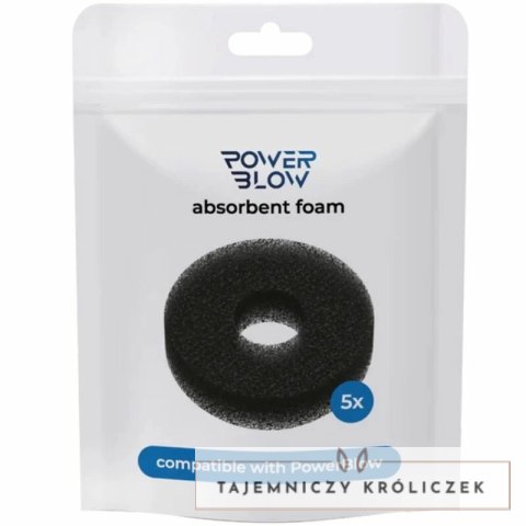 Kiiroo Power Blow - Zestaw 5 wymiennych pianek chłonnych PU KIIROO