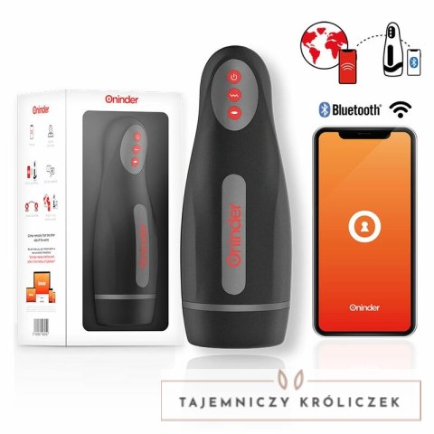 ONINDER Seoul - Inteligentna maszyna intymna, silikonowa, 10 trybow, aplikacja ONINDER