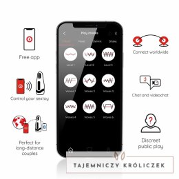 ONINDER Seoul - Inteligentna maszyna intymna, silikonowa, 10 trybow, aplikacja ONINDER