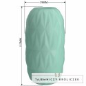 Pretty Love Athena Egg Stroker turkusowy TPR kompaktowy model PRETTY LOVE