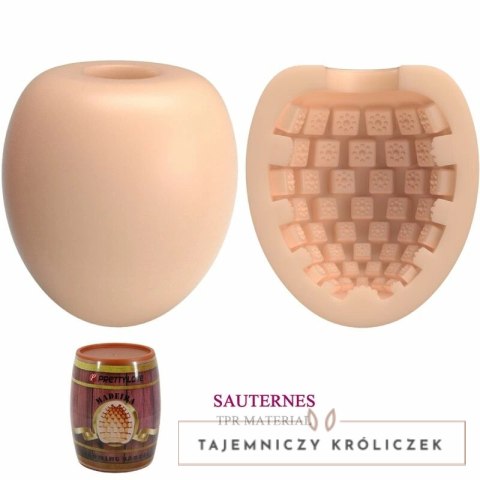 Pretty Love BM-00900T91-1 Intymna Osłona Jajko Miękki TPR Kolor Naturalny PRETTY LOVE