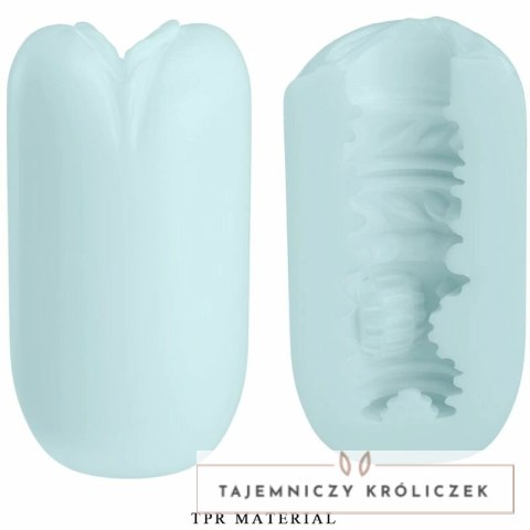 Pretty Love Masha - niebieska, elastyczna maszyna intymna TPR 100x55mm PRETTY LOVE