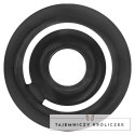Addicted Toys Potenz C-Ring czarny - podwojny pierścień silikonowy ADDICTED