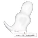 Addicted Toys Transparentny tunel anatomiczny TPE 15 cm, duży rozmiar ADDICTED