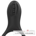 Brilly Glam Alan - Pierścień wibrujący z funkcją Watchme, czarny, 11 cm BRILLY GLAM