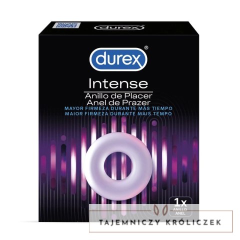 Durex Pleasure Ring silikonowy pierścień elastyczny wielokrotnego użytku Durex