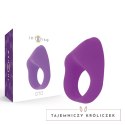Intense OTO Lilac - Pierścień wibracyjny silikonowy, akumulatorowy, 20 trybow INTENSE