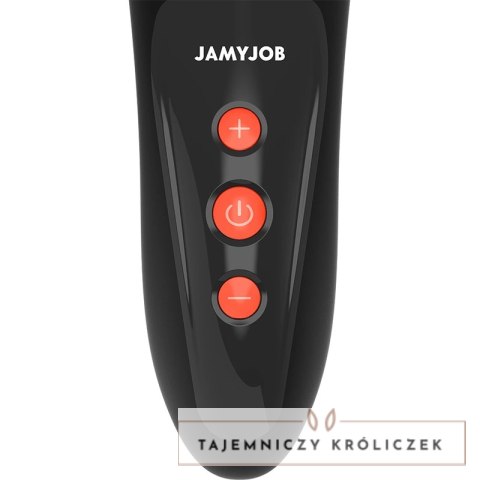 JAMYJOB Pulsar Wand - wielofunkcyjna maszyna intymna, 30 trybow, silikon JAMYJOB