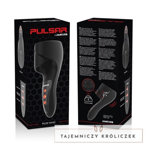 JAMYJOB Pulsar Wand - wielofunkcyjna maszyna intymna, 30 trybow, silikon JAMYJOB
