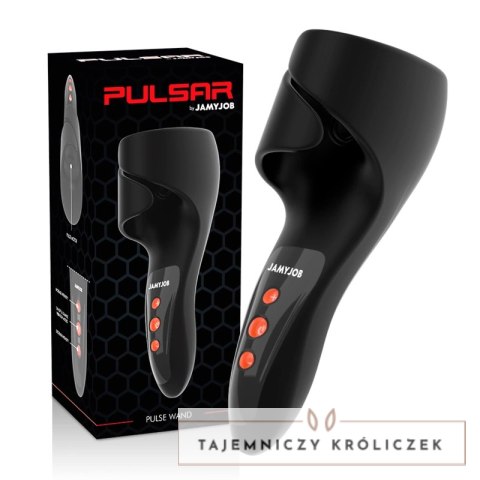 JAMYJOB Pulsar Wand - wielofunkcyjna maszyna intymna, 30 trybow, silikon JAMYJOB